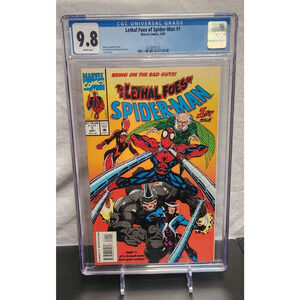🔑🔥🔥🔥 Lethal Foes of Spider-Man 1 CGC 9.8 NM/M W/Pages N/CASE 091020